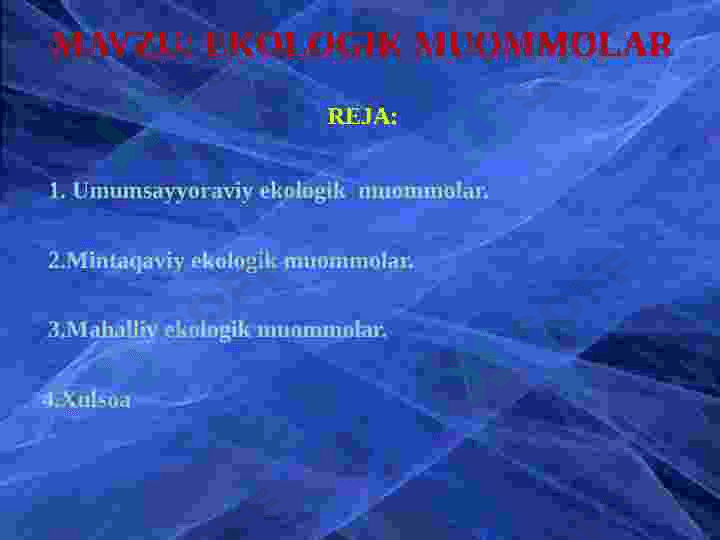 EKOLOGIK MUOMMOLAR 2