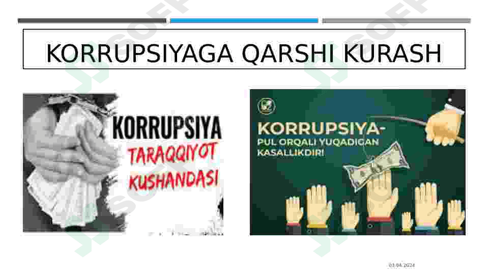 Korrupsiyaga qarshi kurashning zamonaviy mexanizmlari 2