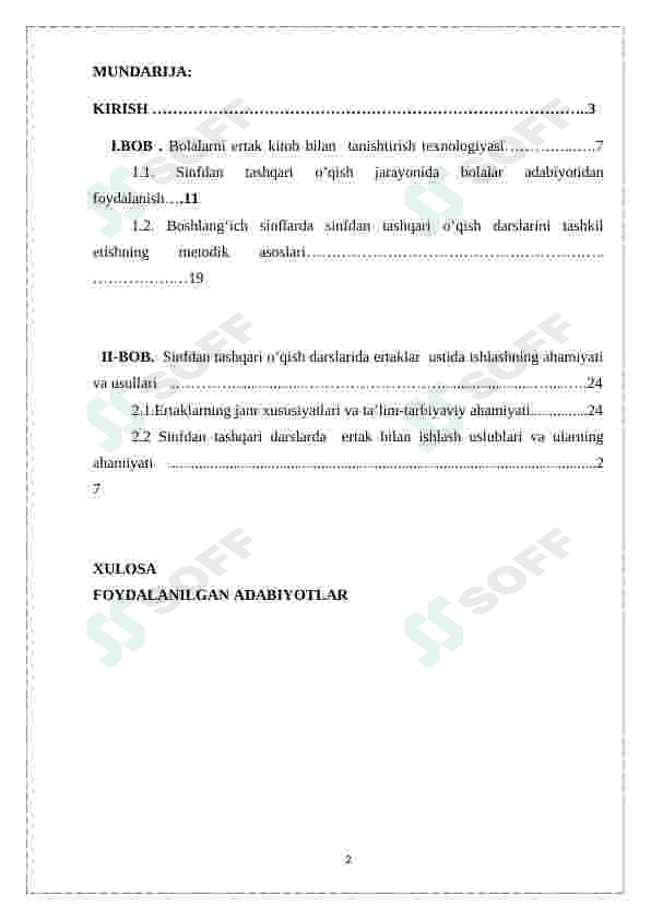 BOLALARNI ERTAK KITOB BILAN  TANISHTIRISH TEXNOLOGIYASI 2