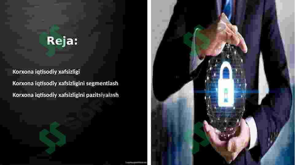 Korxona iqtisodiy xafsizligini segmentlash va pazitsiyalash 2