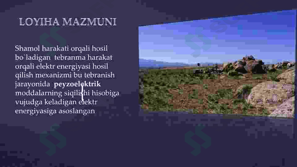Parraksiz shamol generatorlari 2