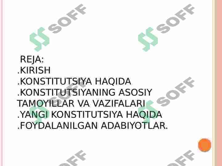 O’zbekiston respublikasi kanstitutsiyasini qabul qilinishi 2