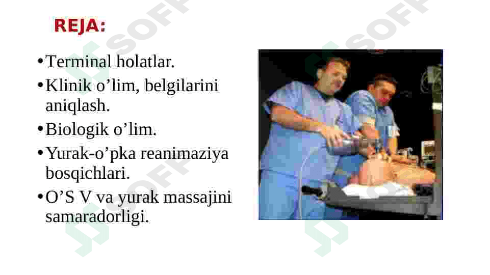 Reanimatsiya asoslari 2