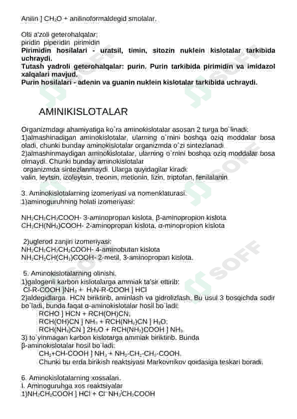 Organik kimyodan qoʻllanma 2