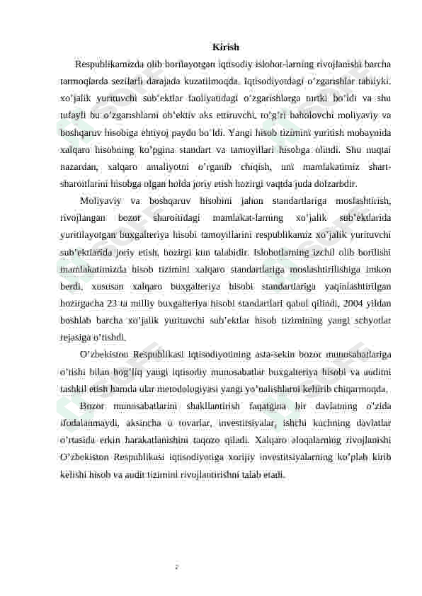 Bankdagi maxsus schyotlar, akkreditiv, chek daftarlari va boshqa maxsus schyotlar hisobi 2