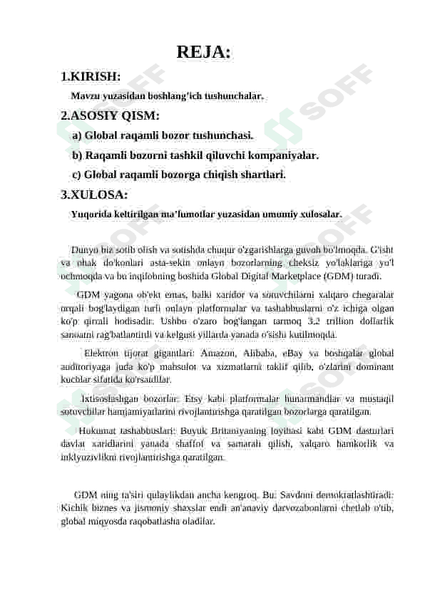 Global raqamli bozorda raqobat holati tahlili 2
