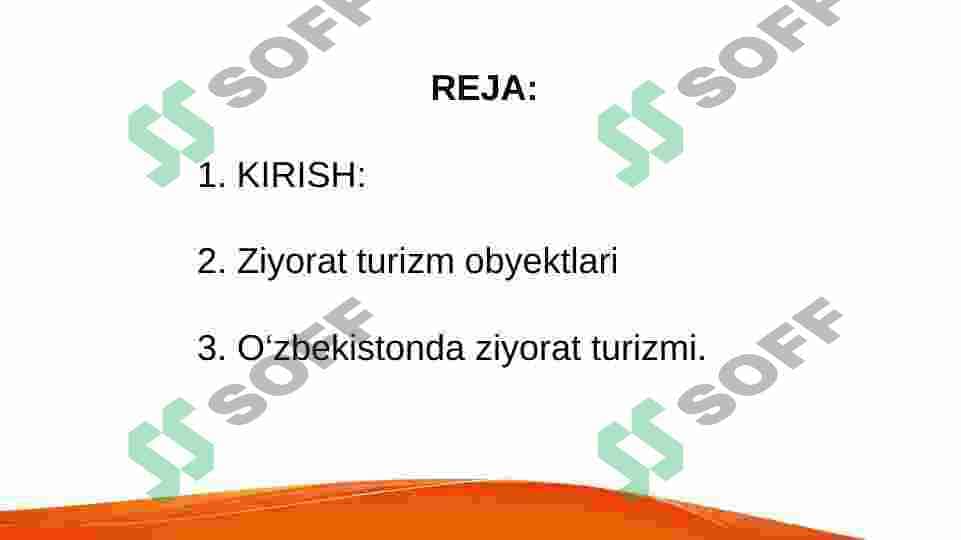 O'ZBEKISTONDA ZIYORAT TURIZMI 2