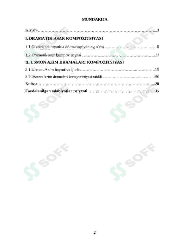 Usmon Azim dramaturgiyasi 2