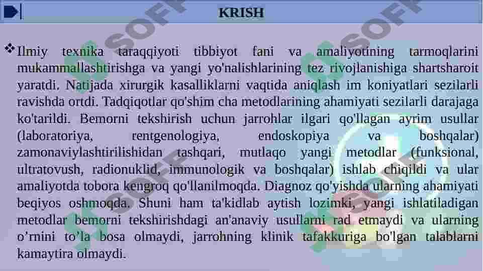 XIRURGIK BEMORLARNI TEKSHIRISH 3
