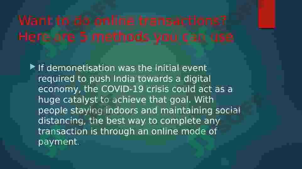 Online transactions 3