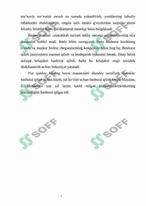 Ilmiy va Ijtimoiy bashoratning aloqadorligi 3