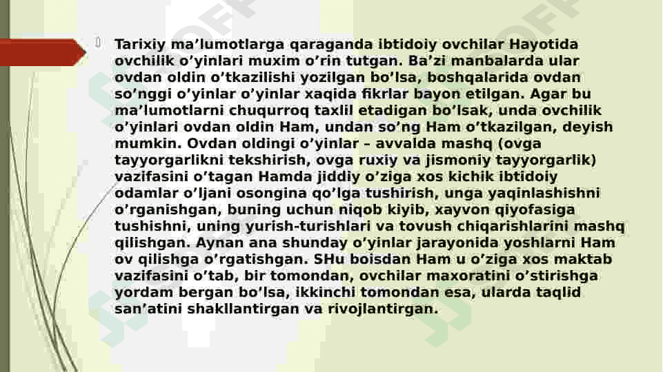 Milliy va harakatli o'yinlar. 3