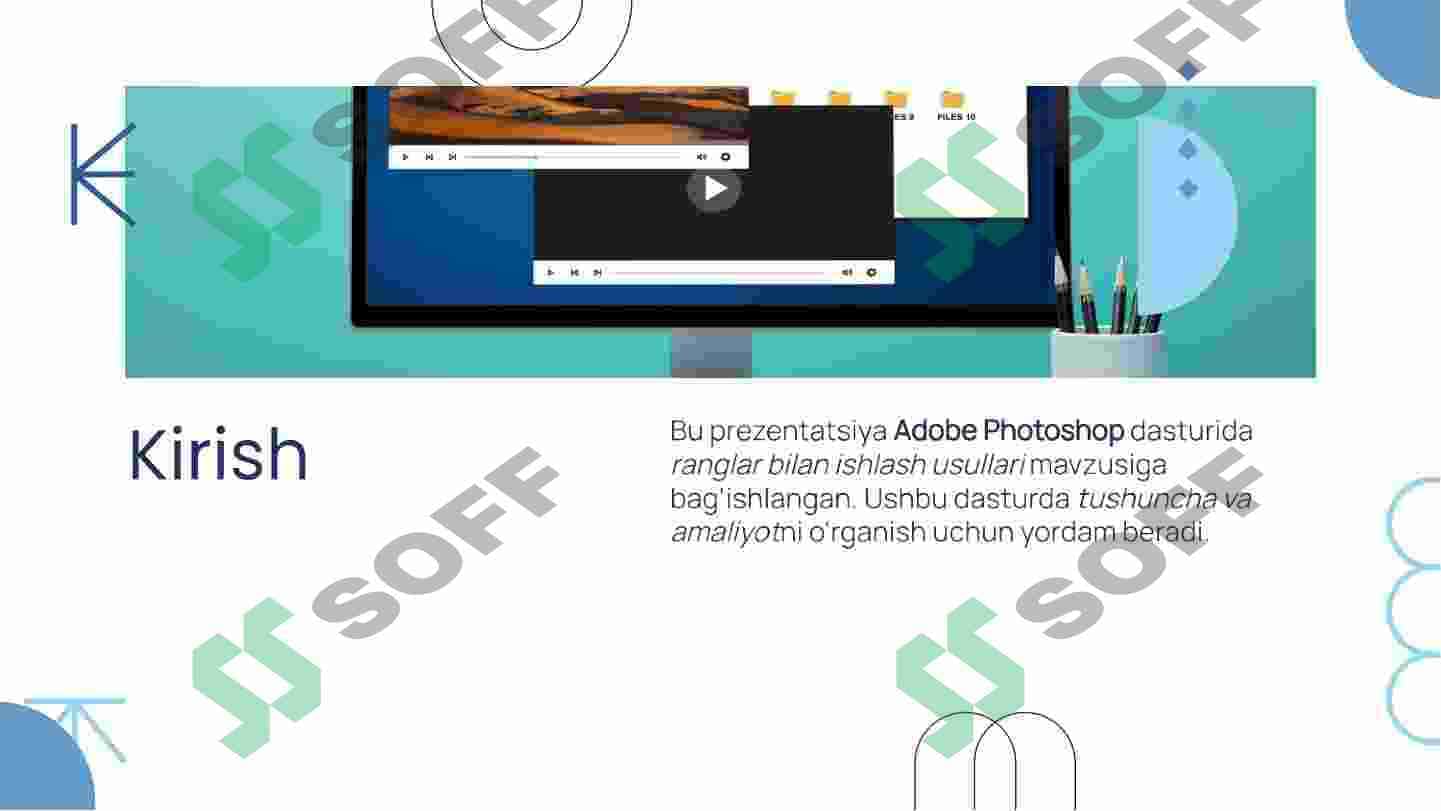 Adobe Photoshop dasturida ranglar bilan ishlash 3