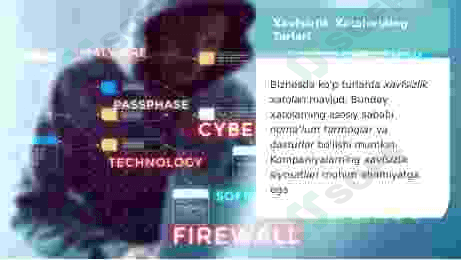 Axborot xavfsizligi beznis jarayonida muammolar va toʻsiqlar 3
