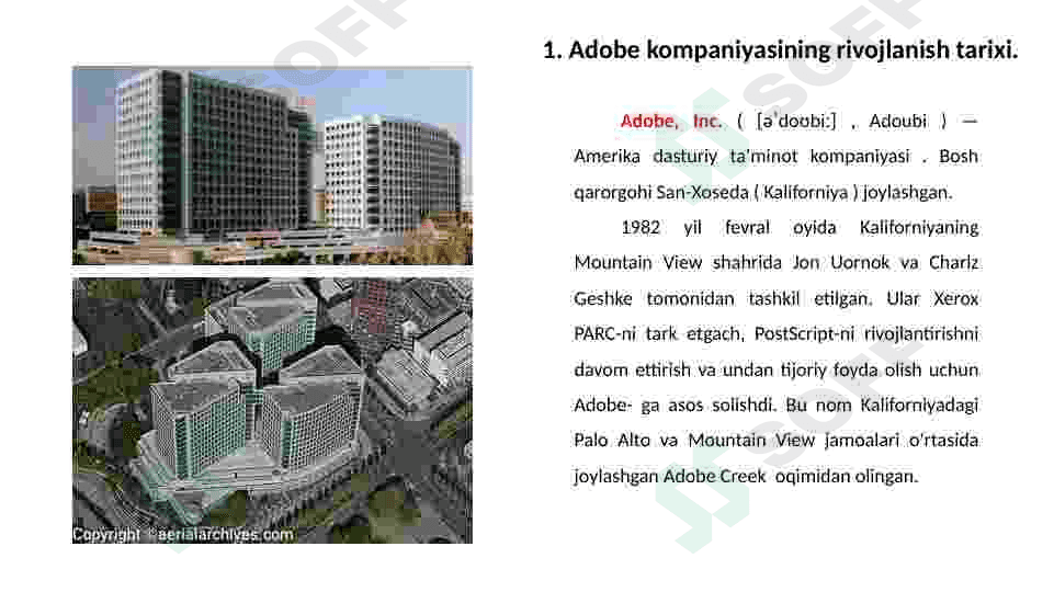 Adobe kompaniyasi haqida taqdimot 3