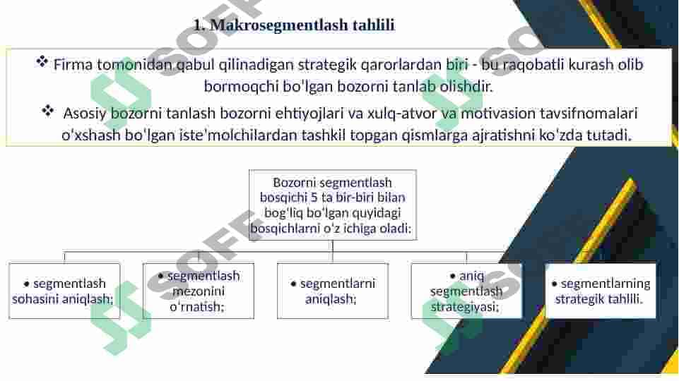 Marketing tahlillari 3