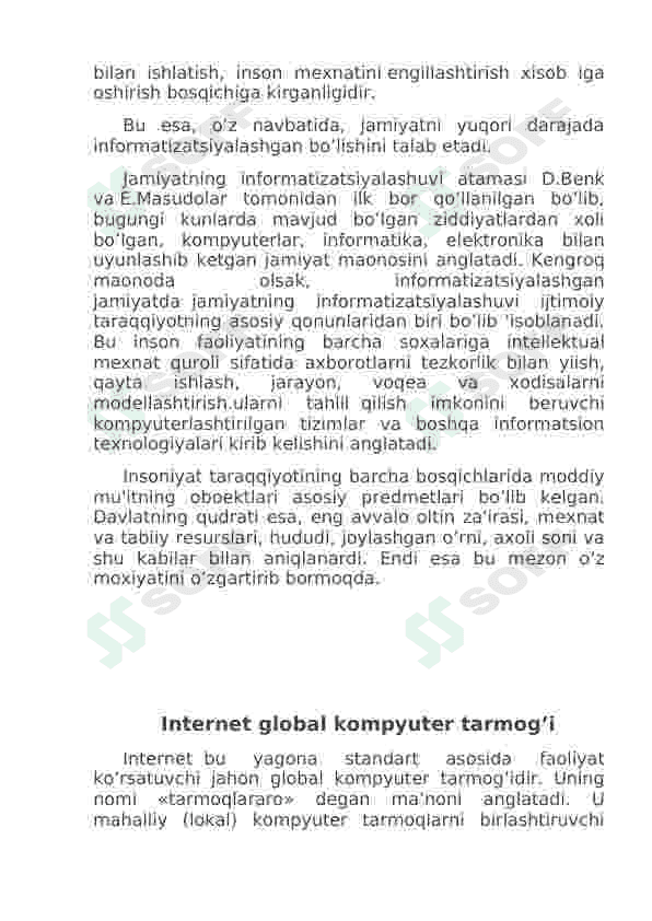 Internet global tarmog`i 3