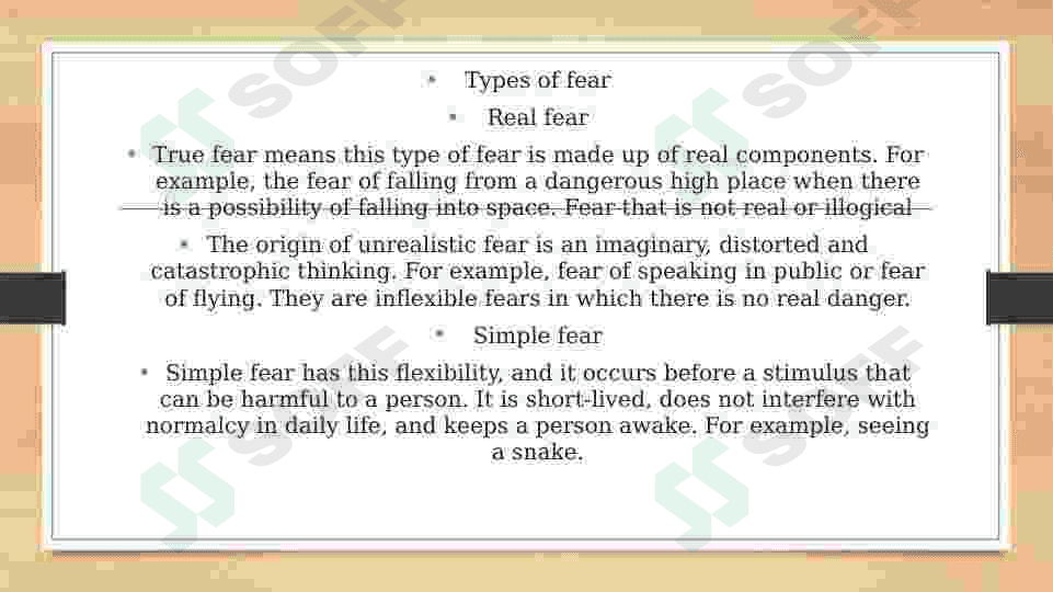 Fear :Qo'quv 3