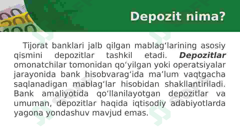 TIJORAT BANKLARIDA AHOLI OMONOTLARI 3