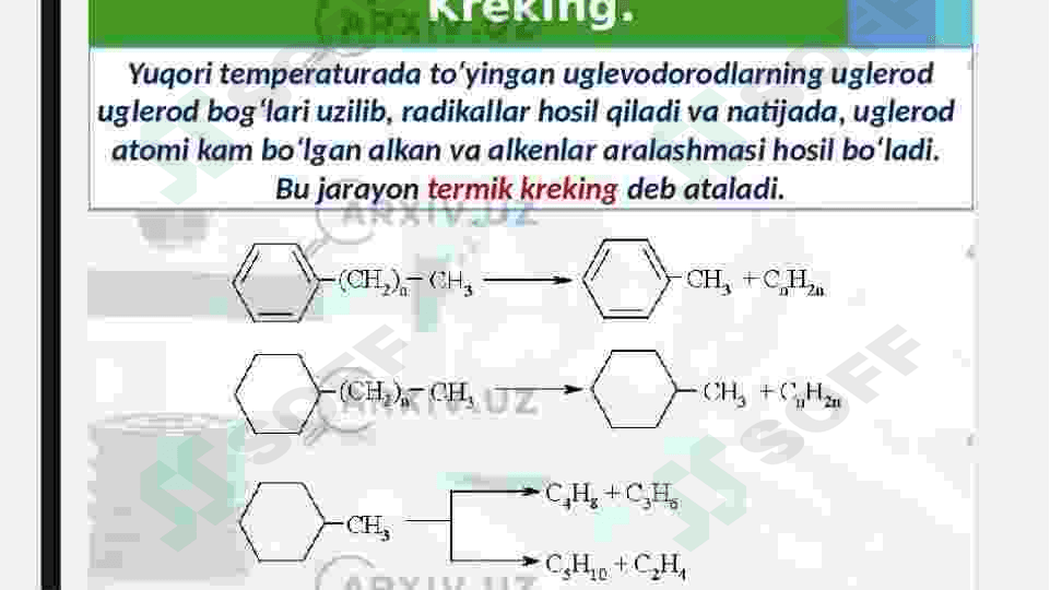 Аlkаn vа siklоаlkаnlаrning оlinish usullаri. Bisiklik vа pоlisiklik аlkаnlаr. 3