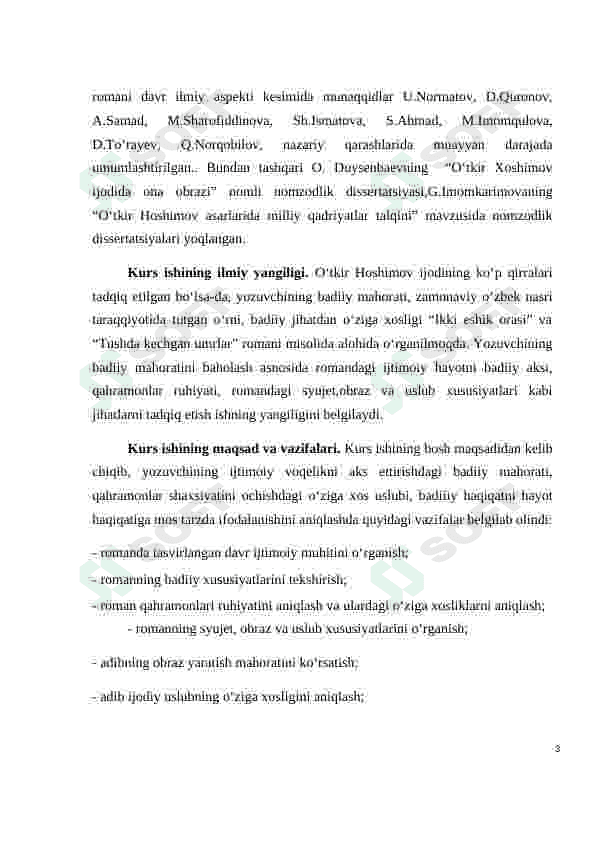 O'tkir Hoshimov romanlarida urush mavzusi 3