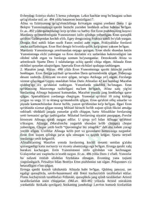 Yunon fors urushlari 3