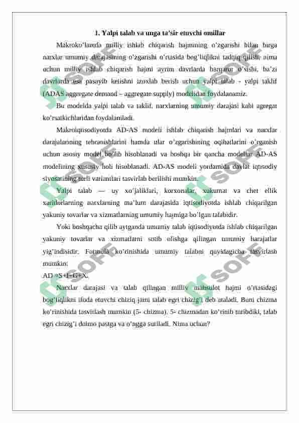 yalpi talab va yalpi taklif rag'banlantirish yo'llari 3