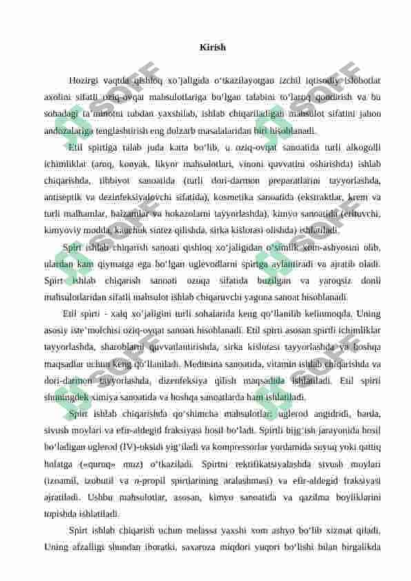 Spirt ishlab chiqarishda Fermentyor apparati 3