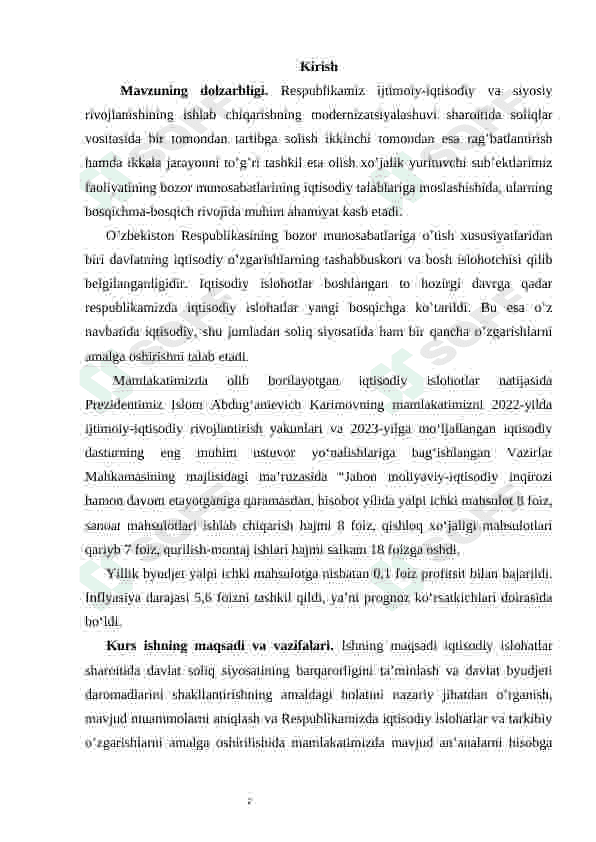 Byudjet-soliq siyosati barqarorligini ta'minlash yo'nalishlari 3