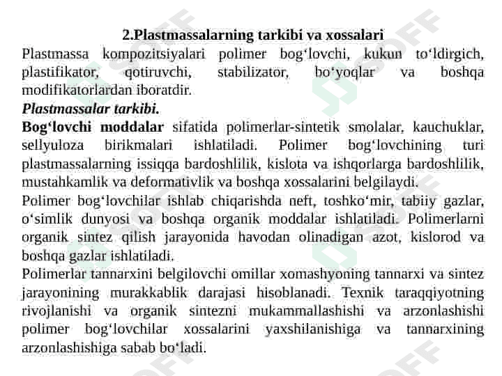 Polimer materiallar 3
