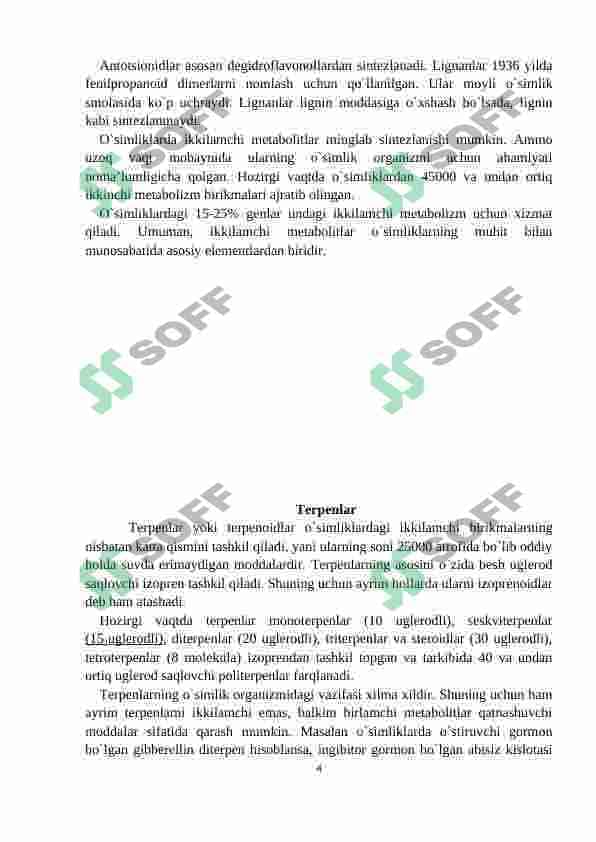 O’SIMLIKLARNING KELIB CHIQISHI IKKILAMCHI BO’LGAN MODDALAR 3