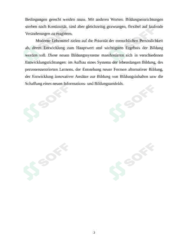 Materialen zum Kenntniserwerb 3
