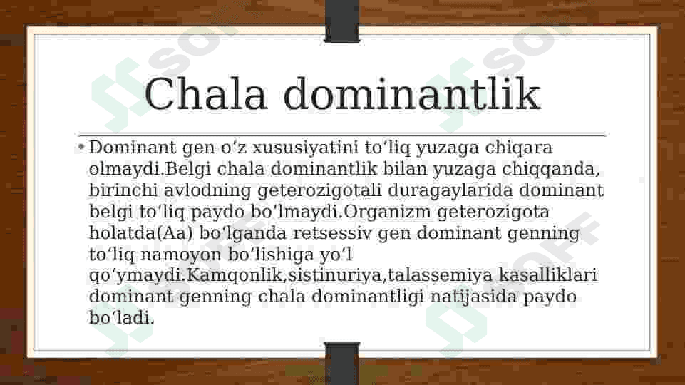 Genlarning oʻzaro taʼsiri 3