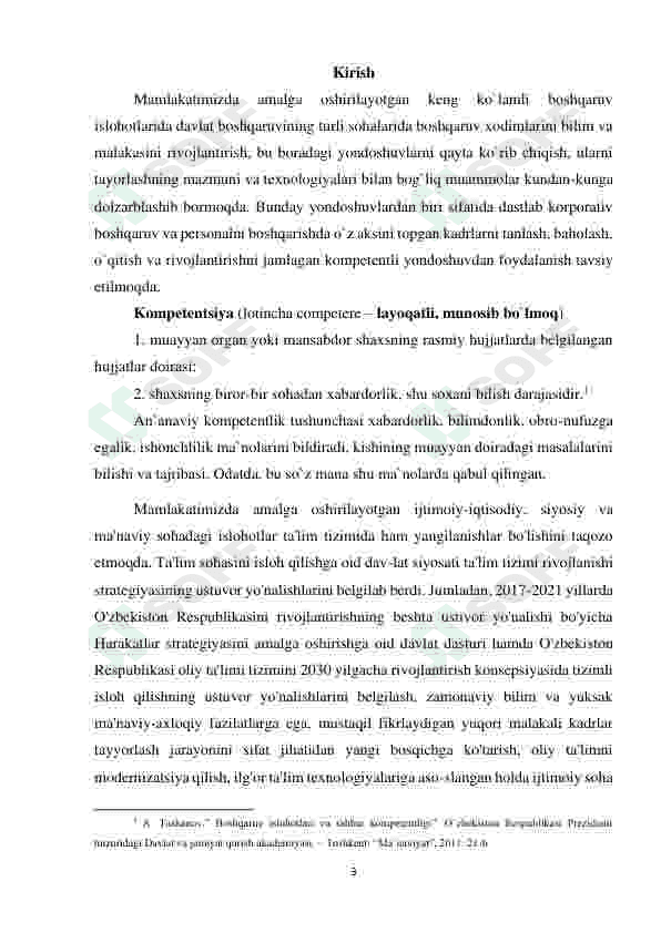 “BOSHLANG’ICH SINF O’QUVCHISINING KASBIY KOMPETENTLIGINI RIVOJLANTIRISHDA SHARQ MUTAFFAKKIRLARI ASARLARIDAN FOYDALANISH”. 3