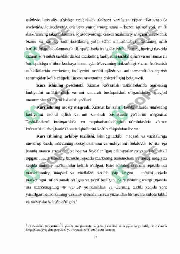 Marketing uning maqsadi vazifalari va tamoyillari 3
