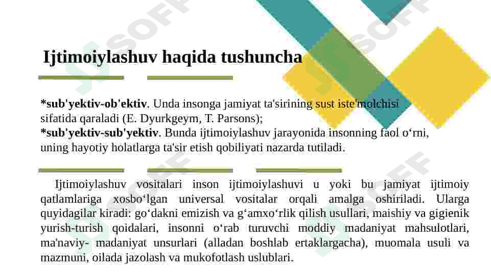 Mahalla ijtimoiylashuvining  an’anaviy omili sifatida 3