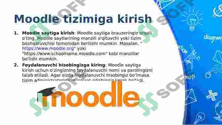 Moodle tizimida anketa tuzish. 3