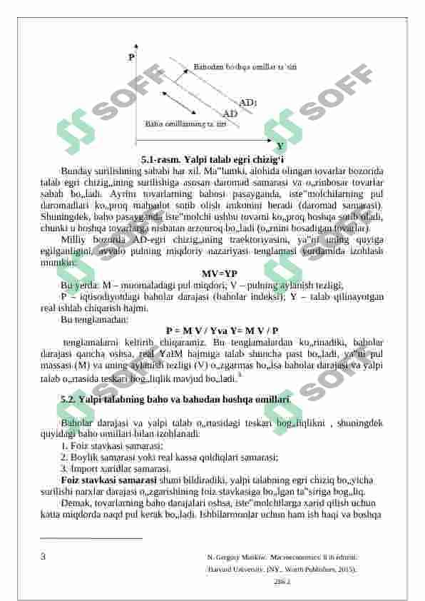 yalpi talab yalpi taklif modeli 3
