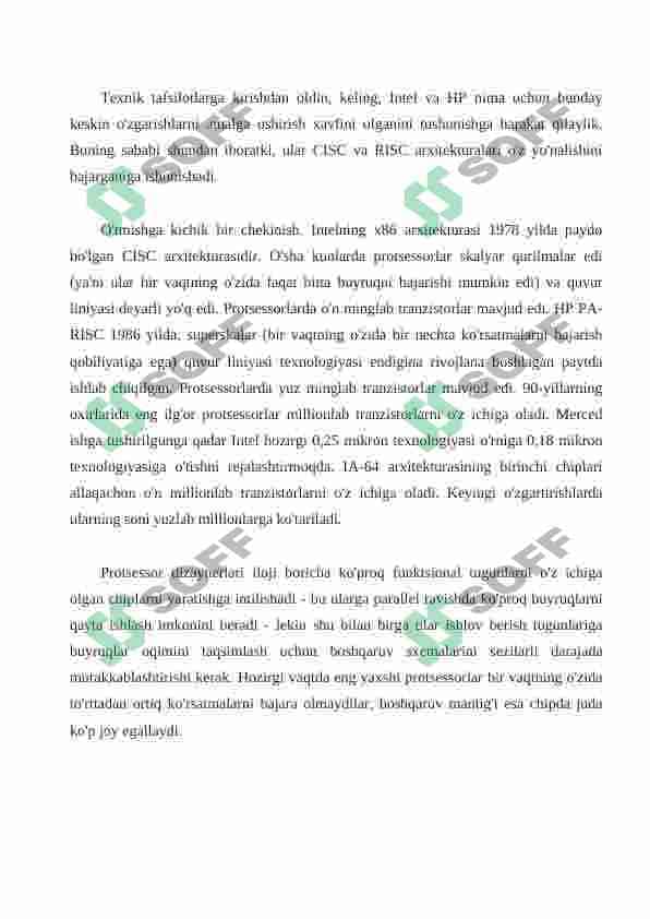 IA-64 protsessorlarining tuzilmalarini ro'yxatga olish. 3
