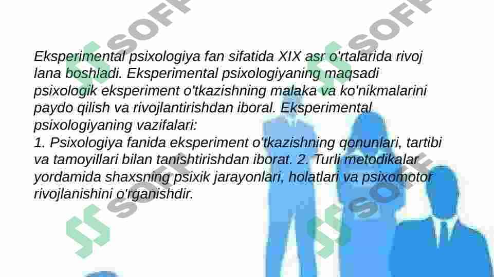 Psixologiyada Eksperiment metodi 3