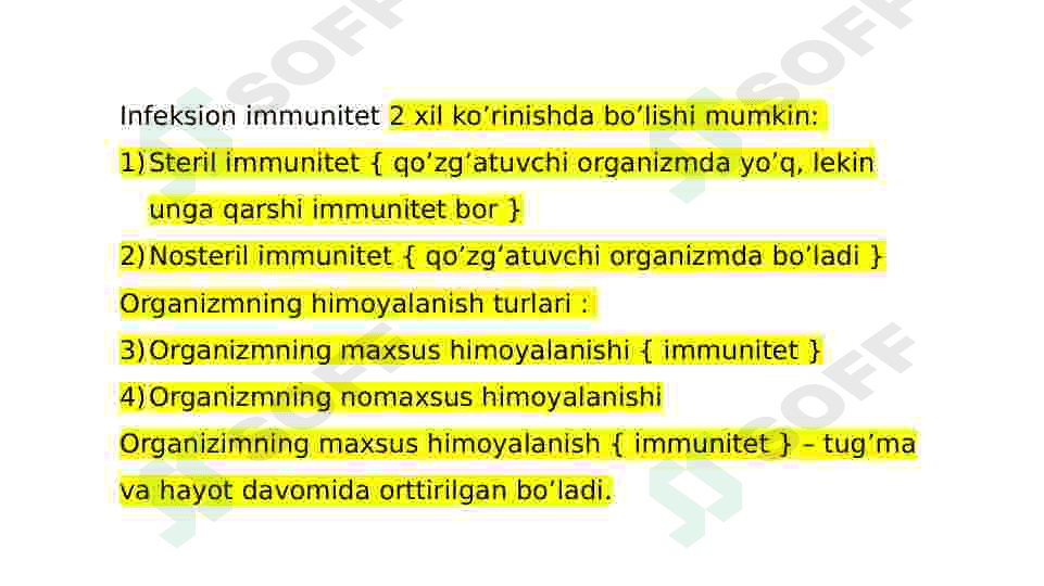 Immunitet haqida taqdimot 3