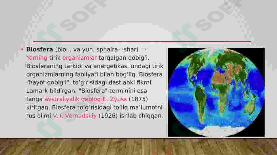 Biosfera 3
