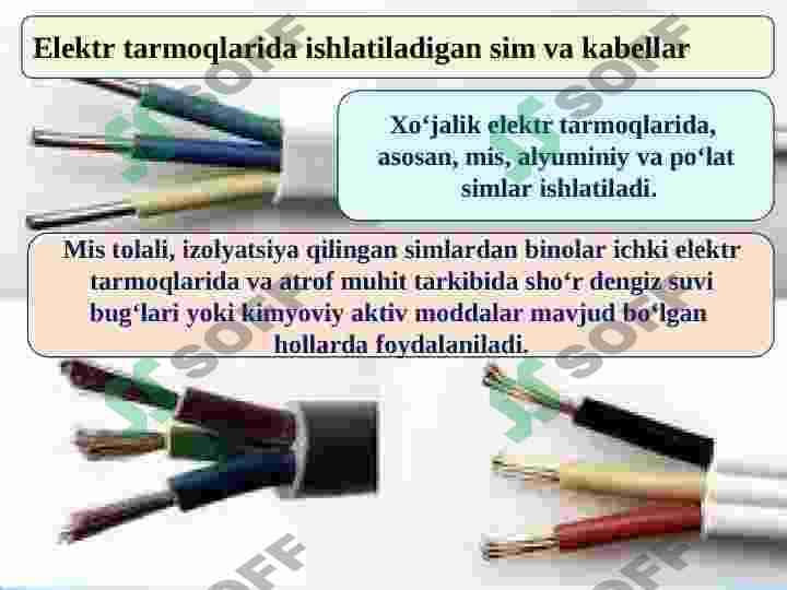 Elektr tarmoqlariga kabellar yotkizish 3