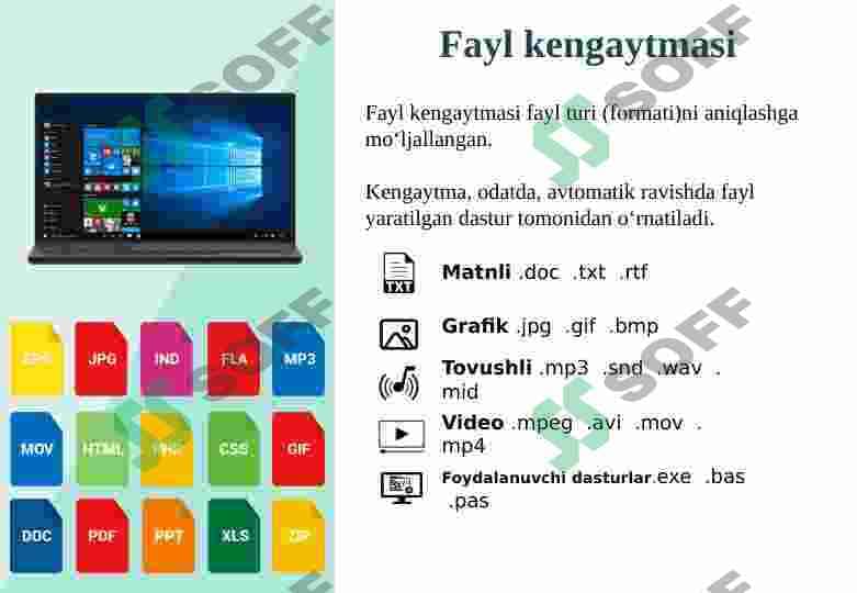 fayl va papka tushunchalari 3