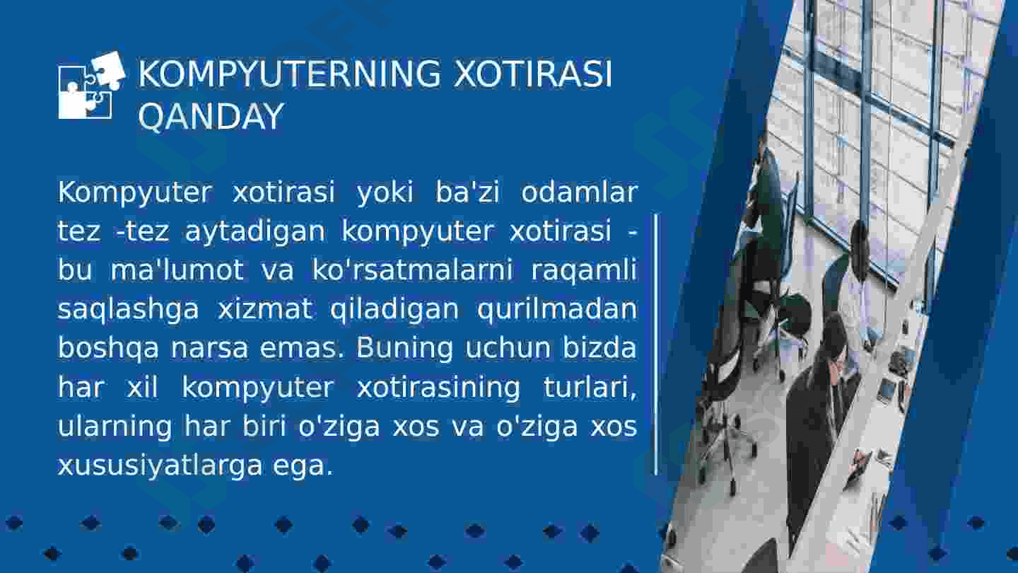 Kompyuterning xotira turlari 3