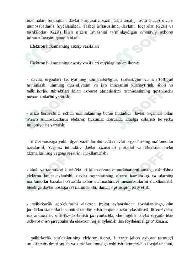 O'zbekiston Respublikasida elektron hukumat tizimining rivojlanish 3