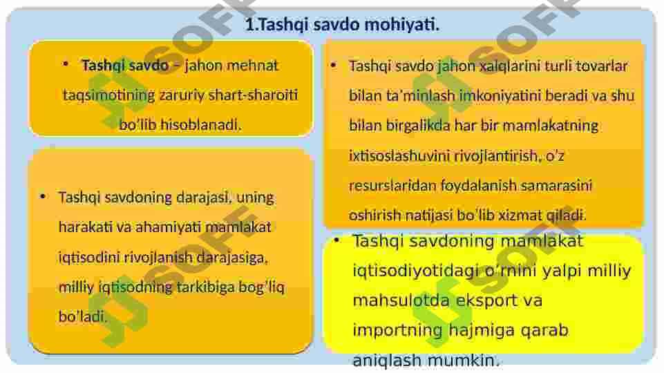 Tashqi savdo va uni boshqarish 3