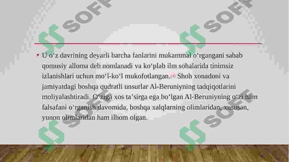 Abu Rayxon Beruniy 3