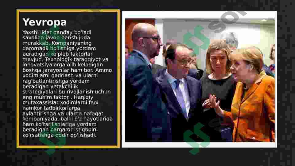 Yetakchilikning rivojlantishishning xorijiy tajribalari 3