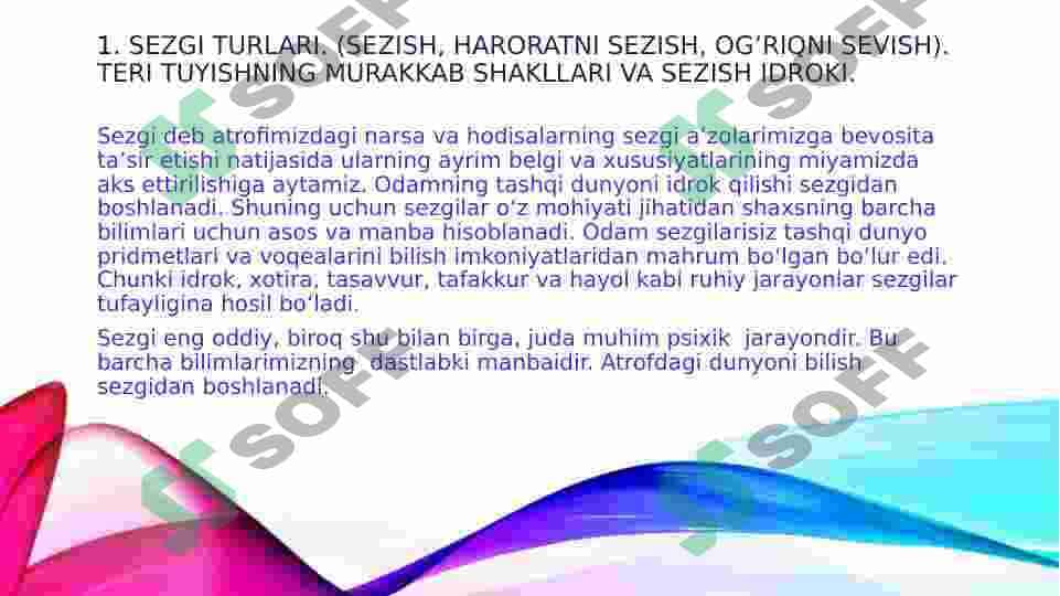 Sezgi va idrok 3